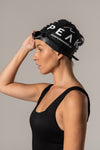 Black Swim Cap